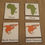 Thumbnail: Montessori Continents of the world Three part cards