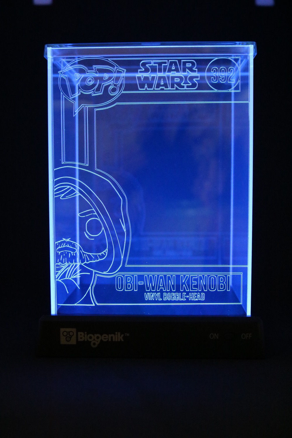 Obi-Wan 392 Light Up Funko Pop Case