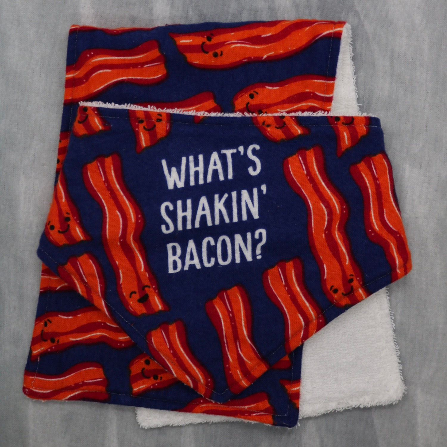 Bib and Burp Cloth (Terry backing)