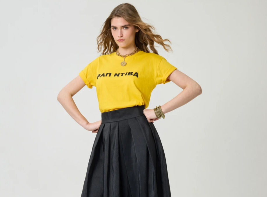 ESTELLE BLACK SKIRT