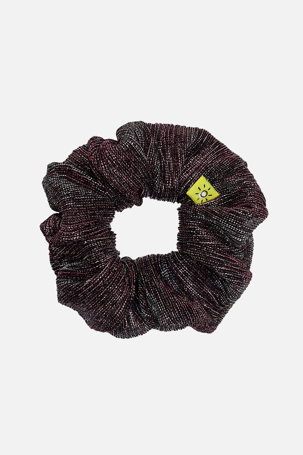 CHAMELEON PINK SILVER | Scrunchie