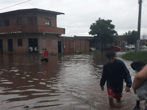 Defensa Civil monitorea las zonas afectadas por la tormenta