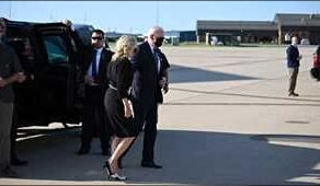 Biden viajó a Uvalde para visitar a las víctimas de la masacre escolar