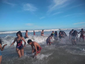Los alumnos de Chasquivil conocieron el mar este martes