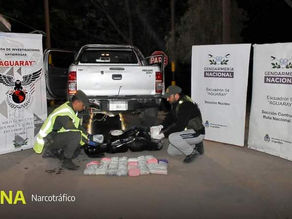 Incautan 18 kilos de cocaína en un control en Salta