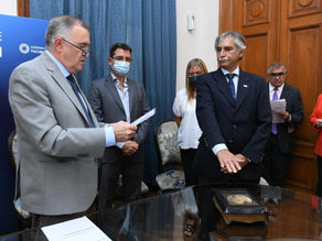 Jaldo puso en funciones a Miguel Cerviño como secretario del Ministerio de Desarrollo Social