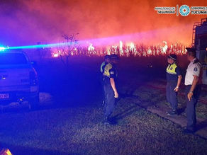 Concepción: sofocan un incendio y frustran una tentativa de usurpación en una finca