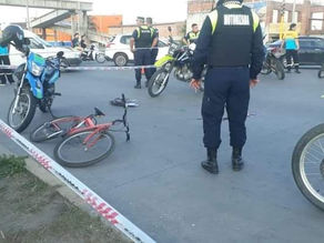 Un camión arrolló a una ciclista en Concepción
