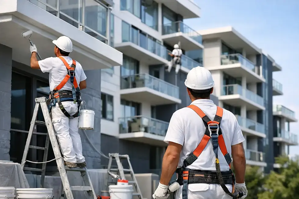 Choosing Commercial Painters for Strata Buildings