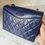 Thumbnail: Chanel Mini Navy Full Flap in 24K GHW