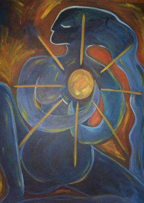 acrylic paint on canvas