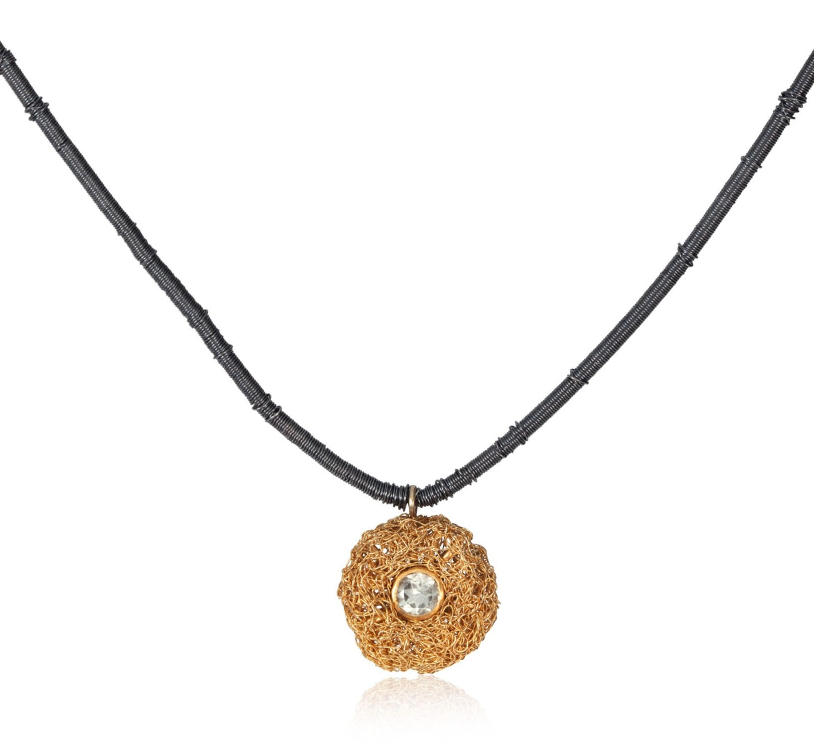 POD pendant in gold vermeil