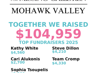 An Incredible Ride for Missing Children – Mohawk Valley 2025