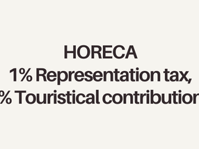 Support for the HORECA sector. Representation tax to be fallen to 1%. Halve the touristical development contribution.