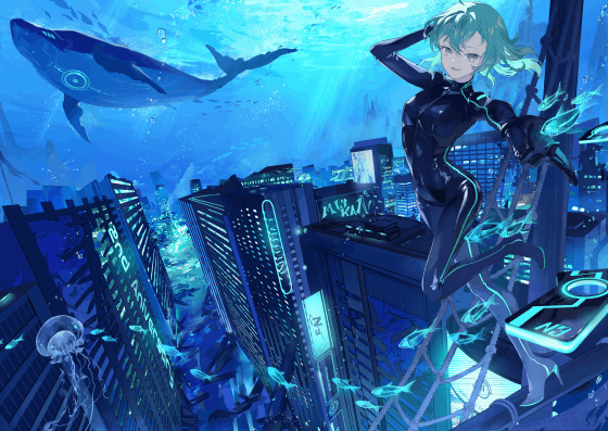 【深海都市】GIFアニメ