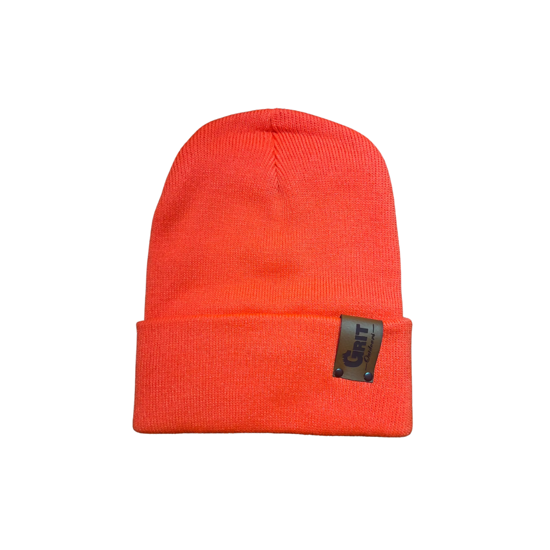 Blaze Orange Tag Toque