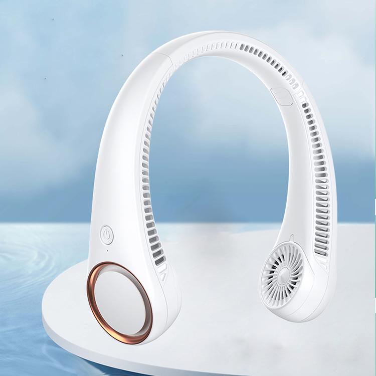 Portable USB Neck Fan — Hands-Free Bladeless Cooling