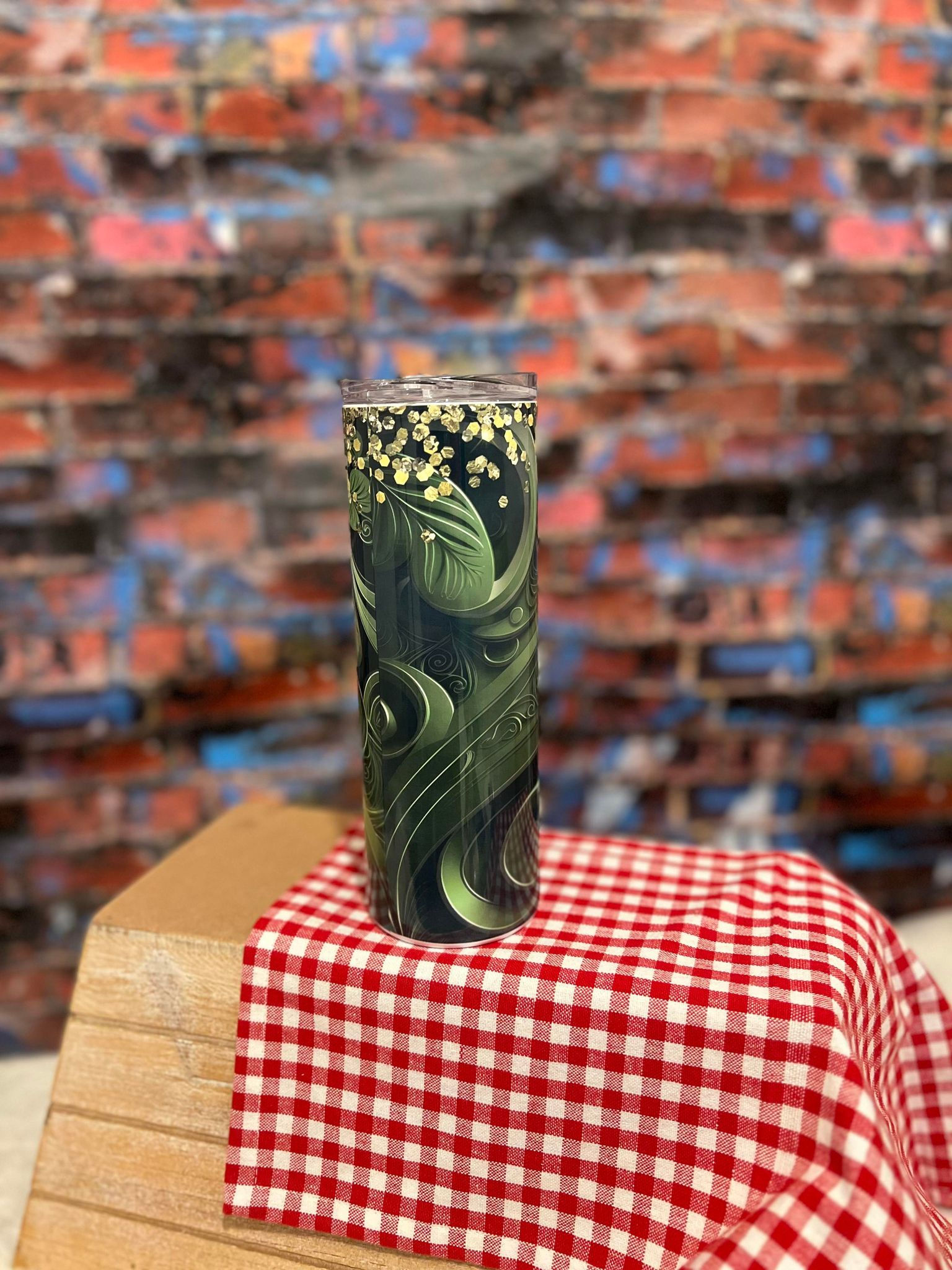 St. Pattys with glitter