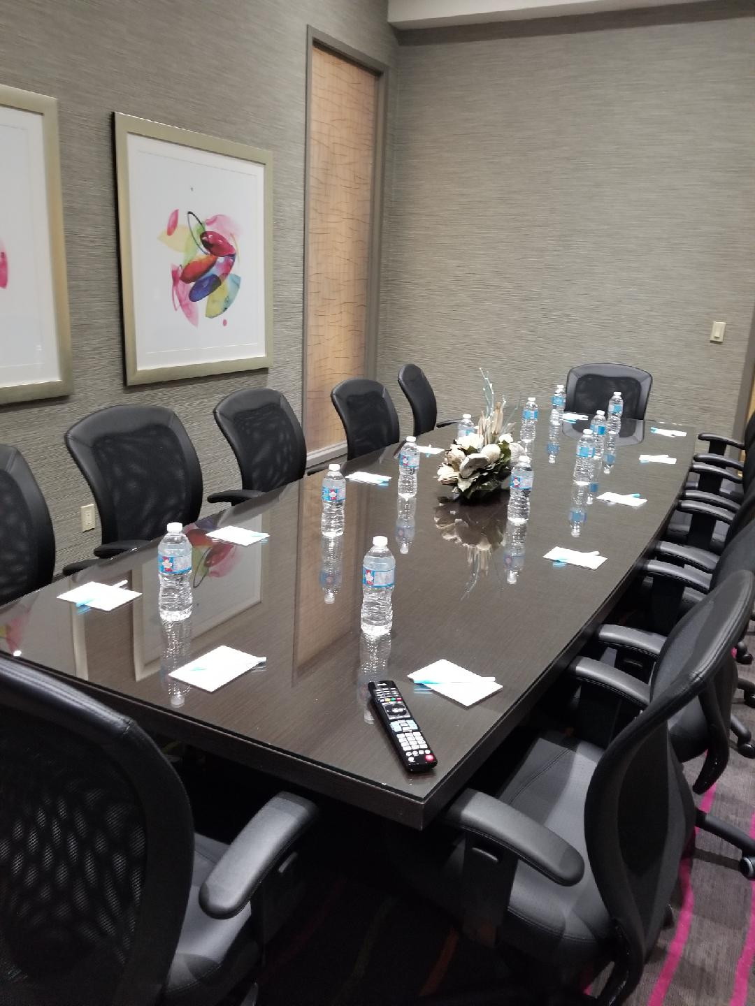 Custom Glass Table Top Meeting Room