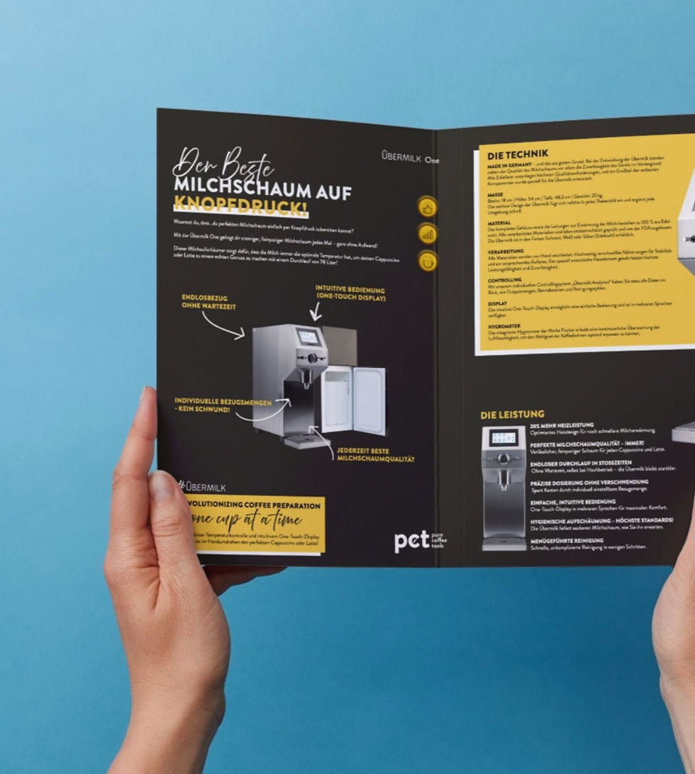 Flyer Pure Coffee Tools