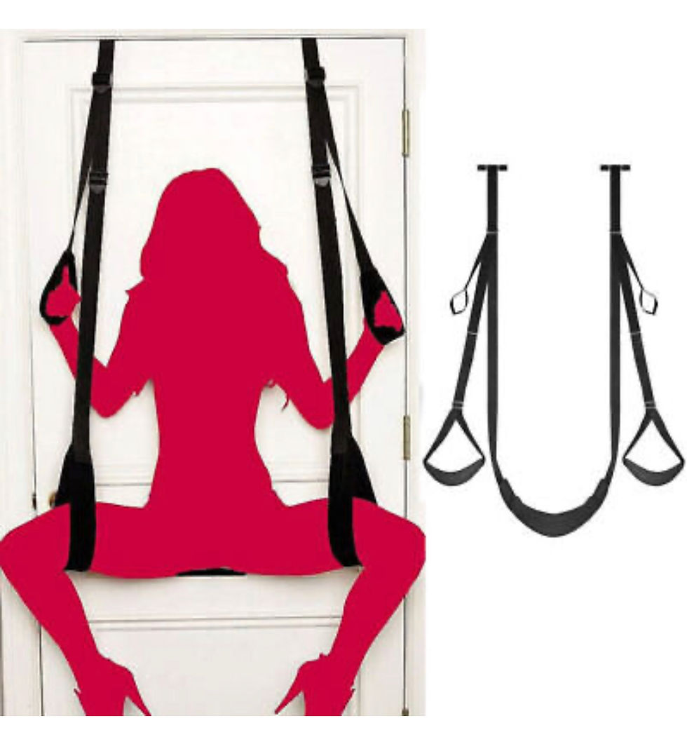 Thumbnail: Sex Swing for Adult Sex Toy Couple BDSM Sex Swing Hanging Door Restraint Bondage