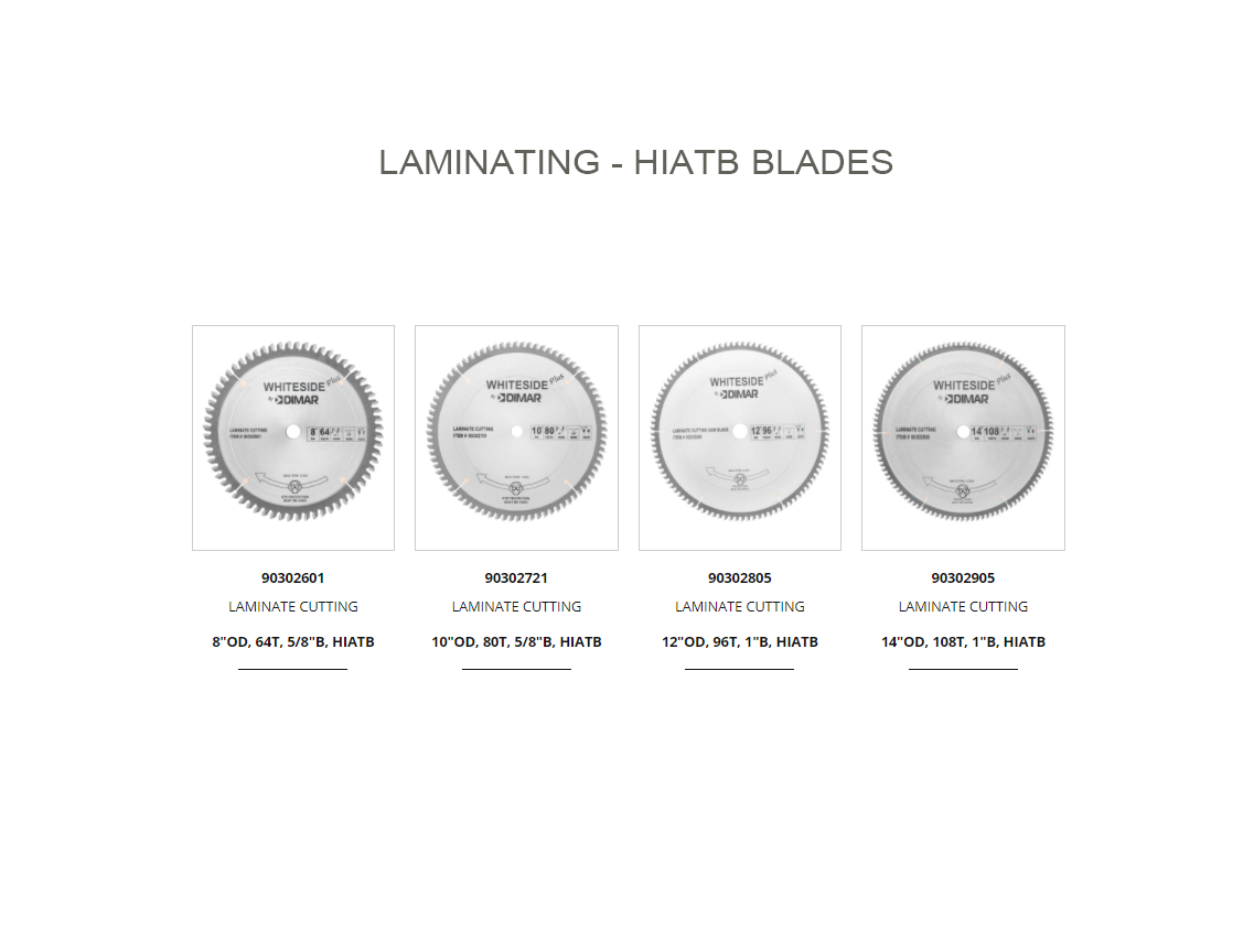 WHITESIDE-LAMINATING-BLADES-SAWBLADE CAT