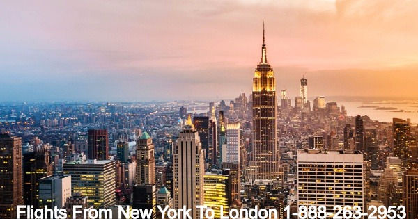 Fly Better By Taking Flights From New York To London