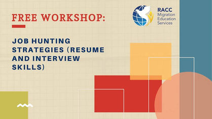 FREE Career Seminar for International Students