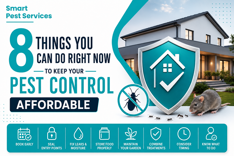 Smart pest control solutions for your home
