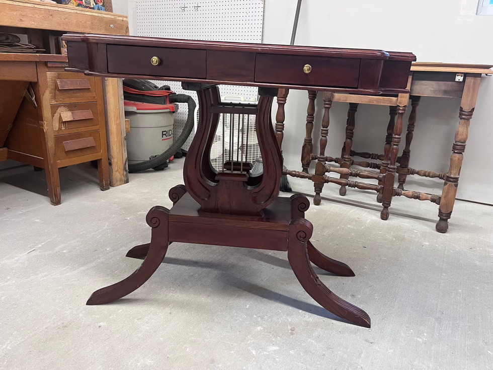 Console Table Before