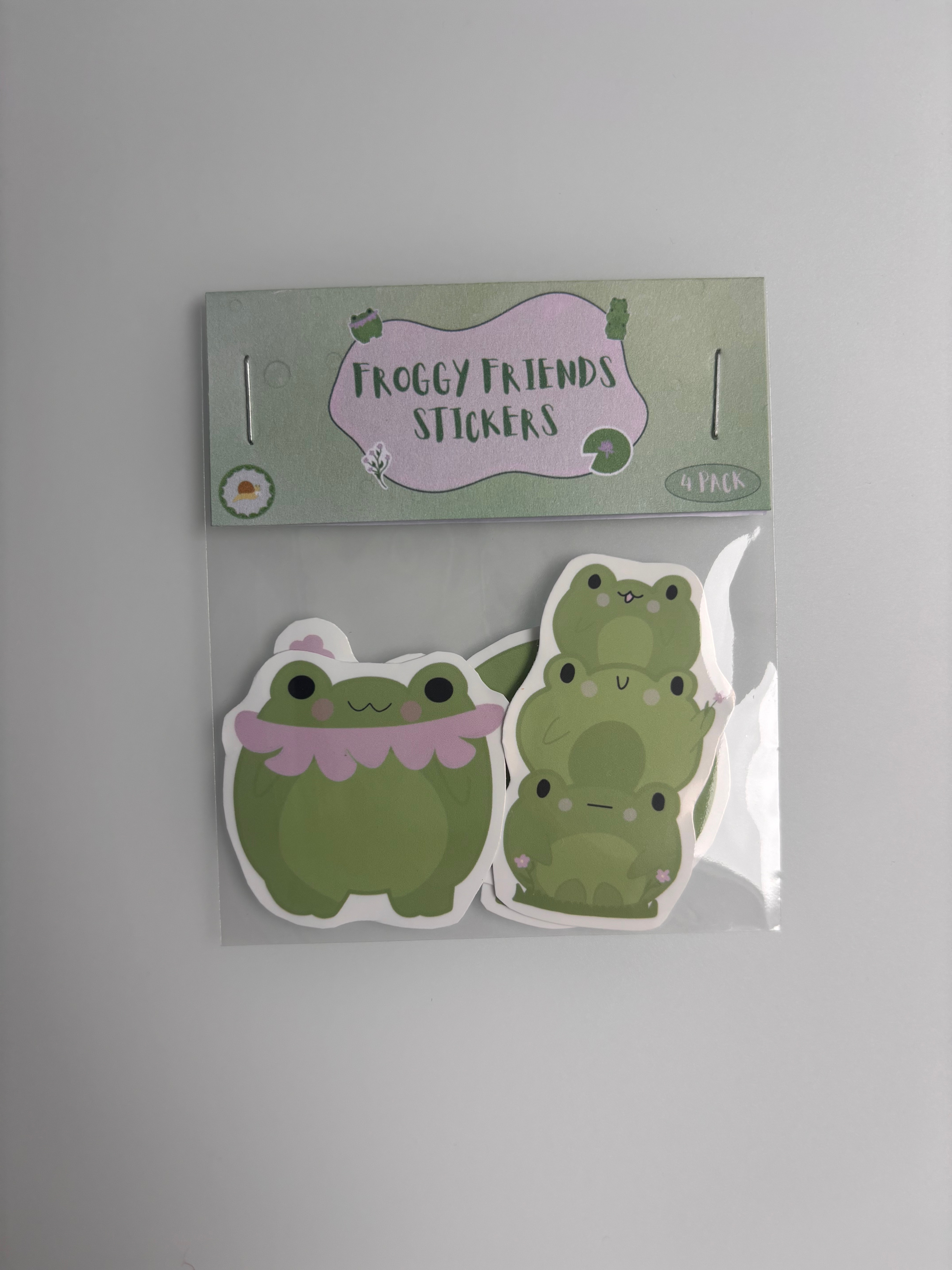 'FROGGY FRIENDS' Sticker Pack