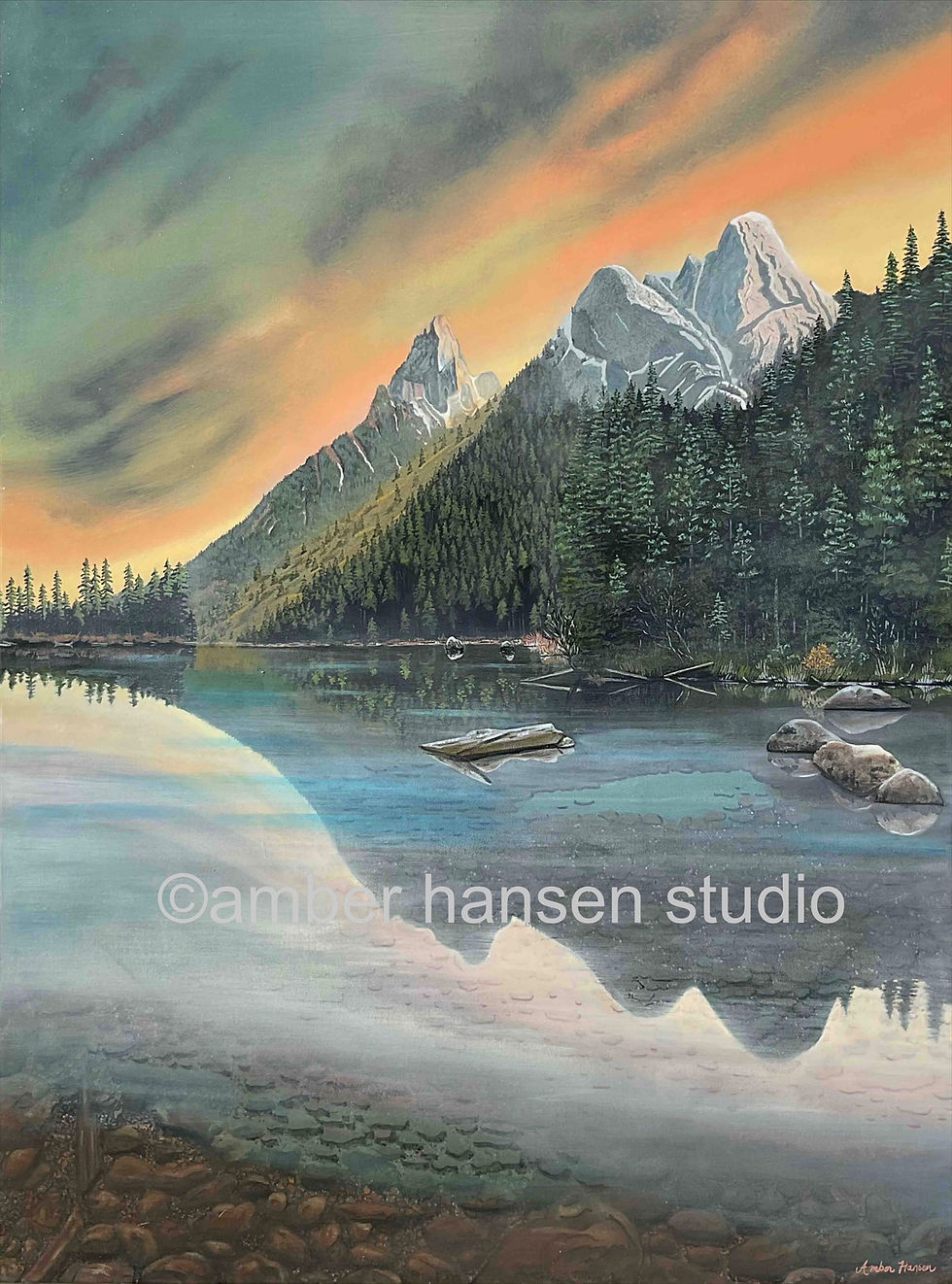 Thumbnail: Teton Sunset Original