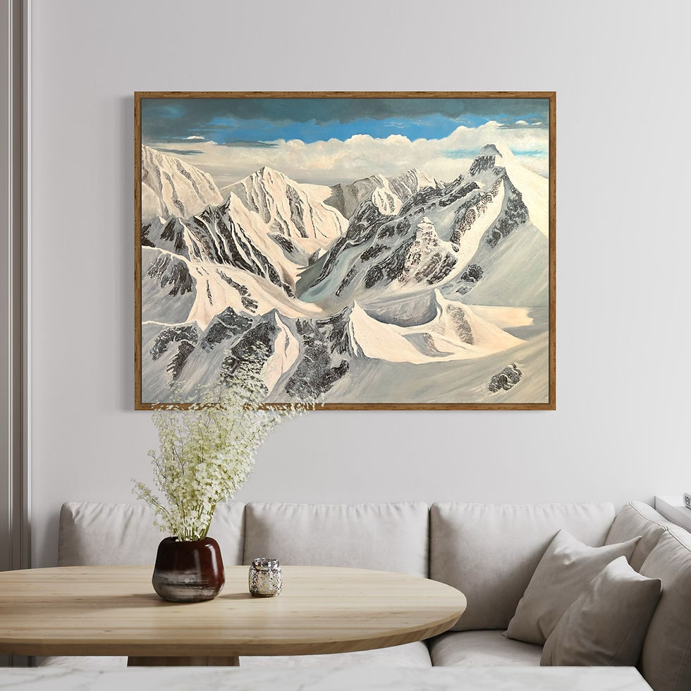 Snow Capped Serenity Original