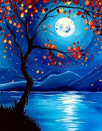 Paint Nite At Home _ 10x Paint Kits + Video_ Full Moon in Fall _ DIY Paint & Sip.jpg
