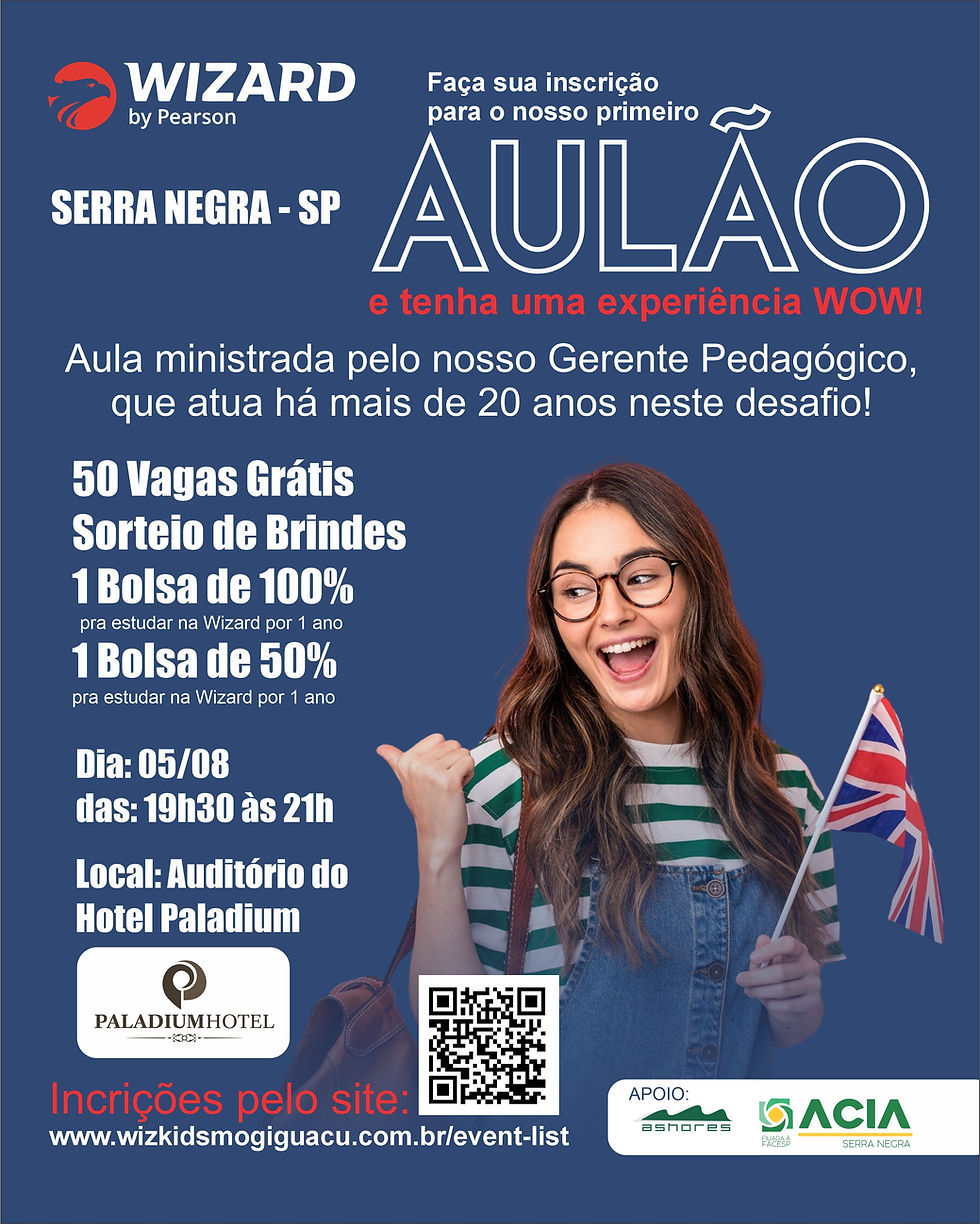 Aulão WIZARD - SERRA NEGRA - SP