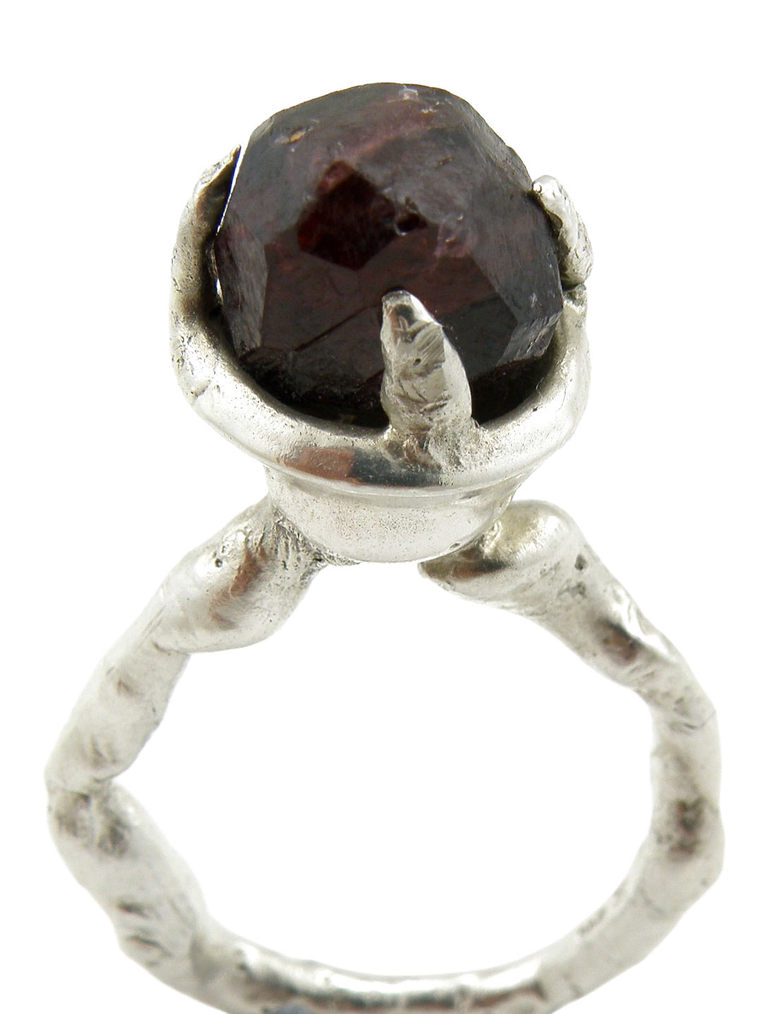 Large Red Garnets Ring