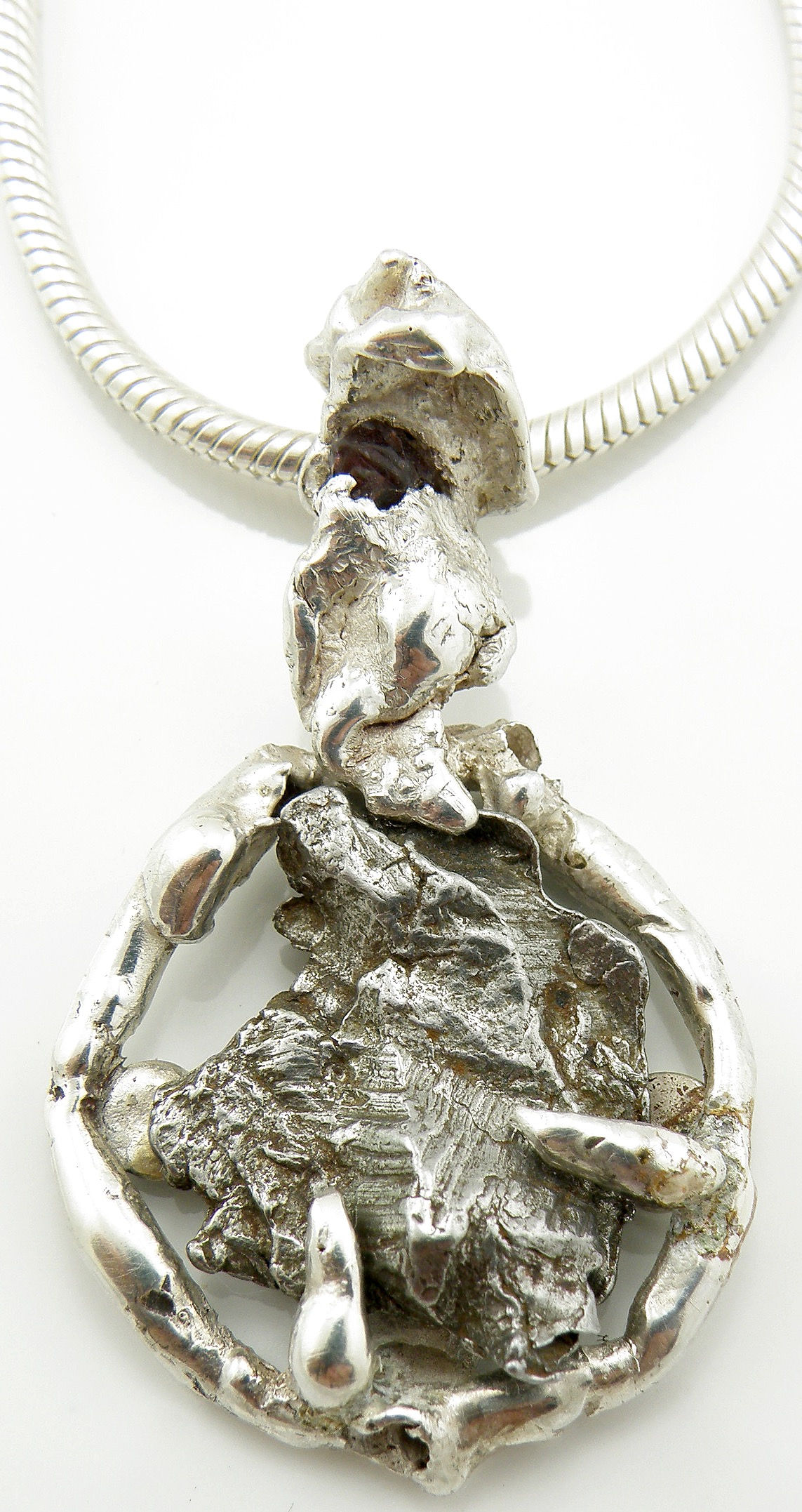 Nickel Iron Meteorite Pendant