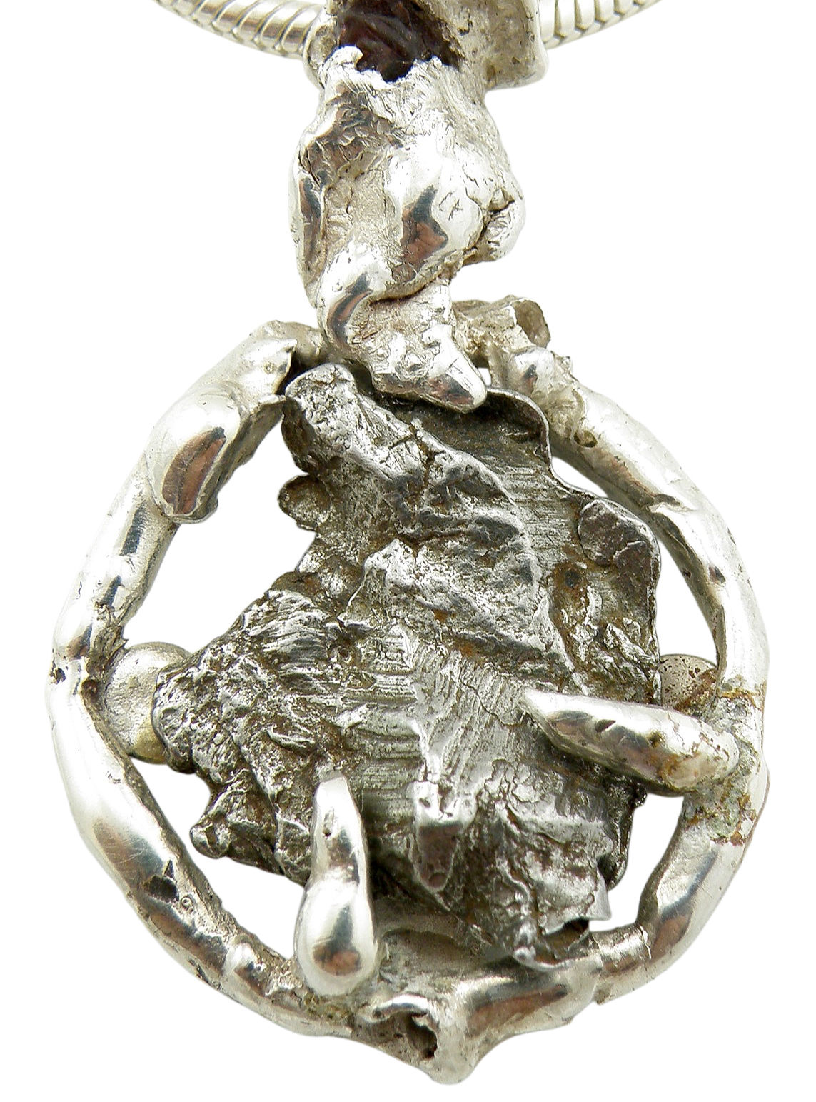 Nickel Iron Meteorite Pendant
