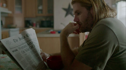 Television prop newspaper