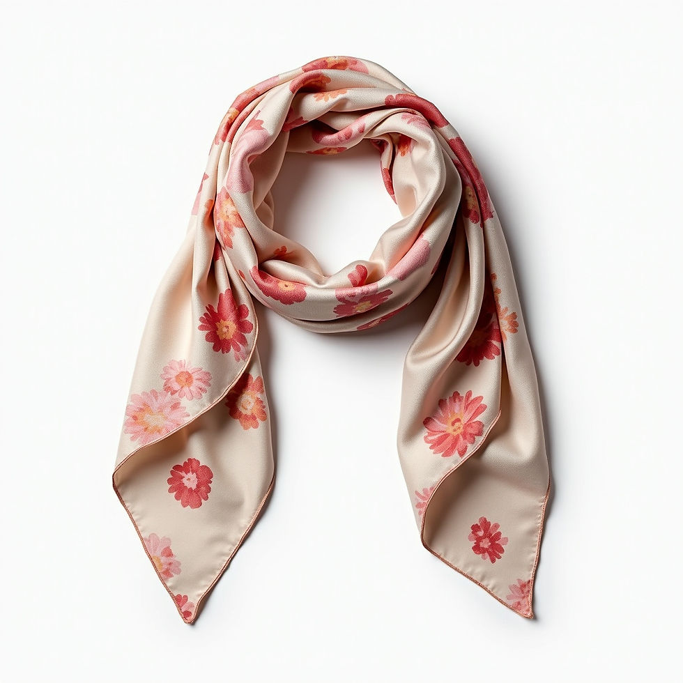Pañuelo Seda Estampado