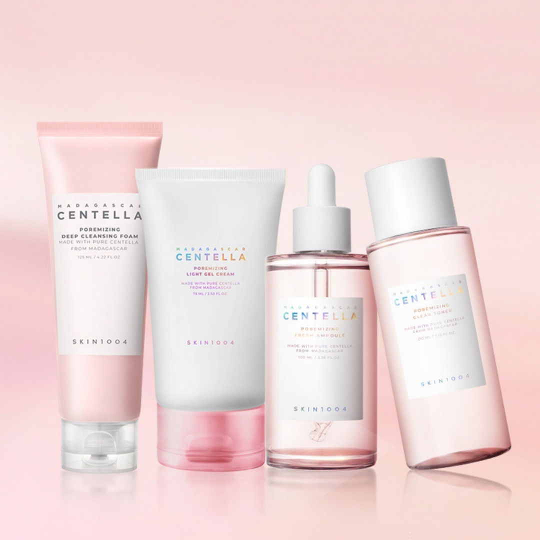 SKIN1004 Centella Porifying Travel Kit Sensitive Skin Brightening And Pore Care 