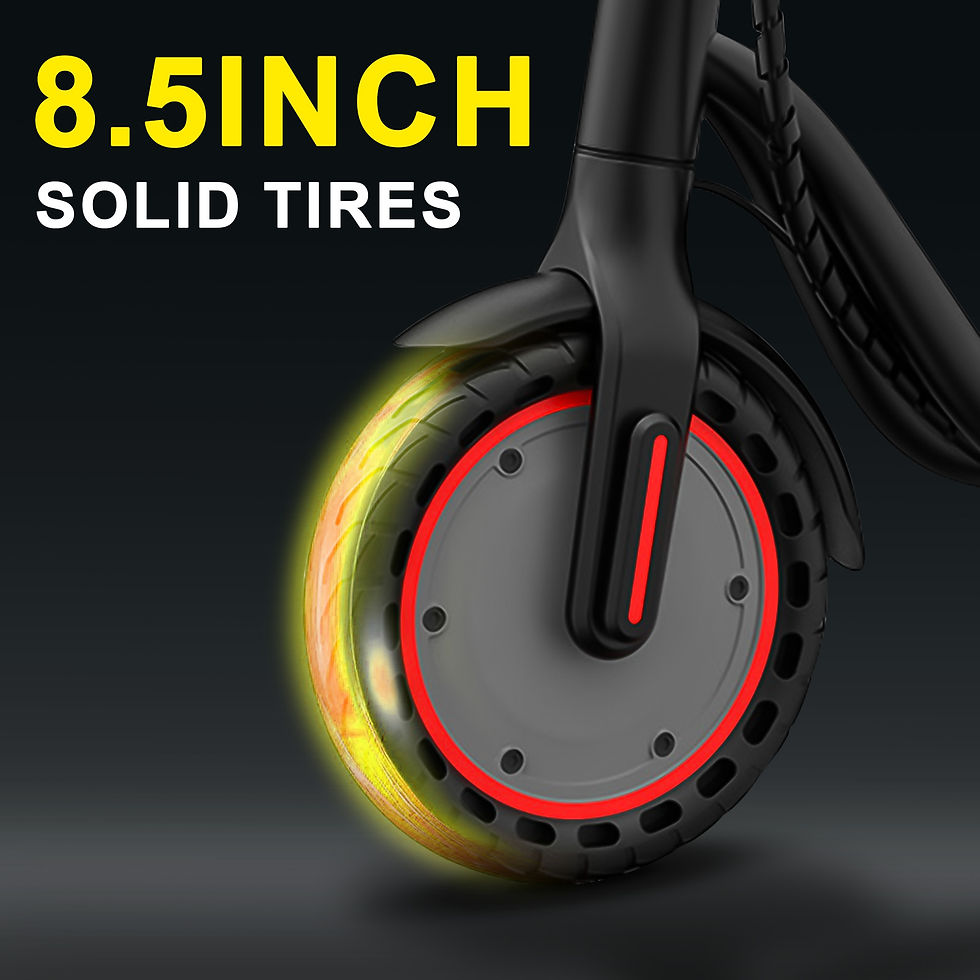 Thumbnail: AOVOPRO Electric Scooters APP-Enabled Foldable Adult Electric Scooter with LED D