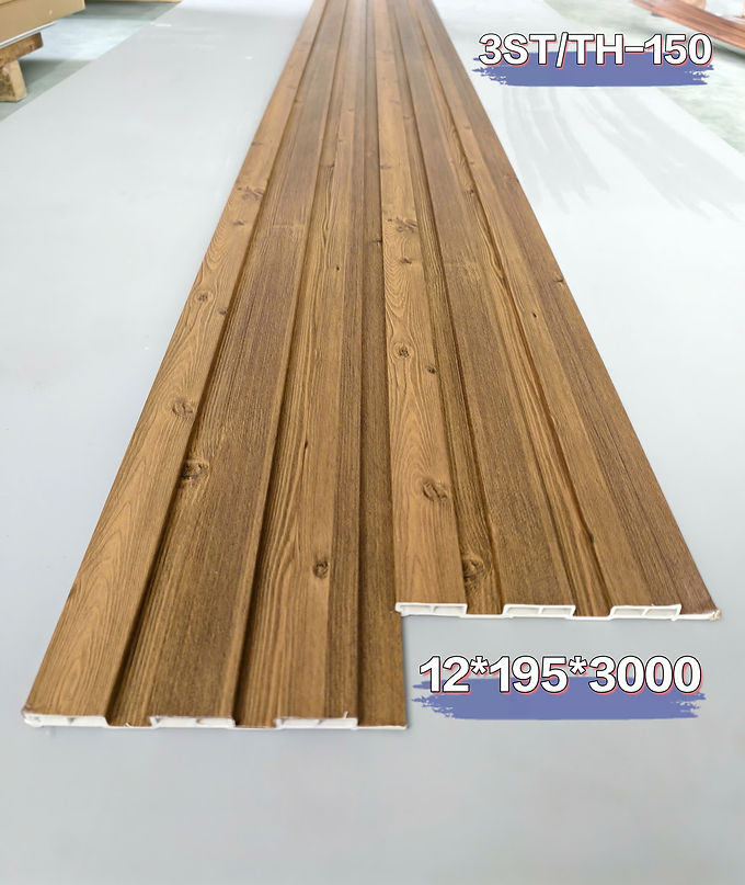  • Kích thước: 12x195mm. 
 • Chiều dài: 3 mét. 
 • Quy cách: 12 thanh/kiện. 
 • Thiết kế sóng thấp nhẹ nhàng, hài hòa với nhiều phong cách không gian. 
 • Ứng dụng: ốp trần, ốp tường, làm vách ngăn trang trí