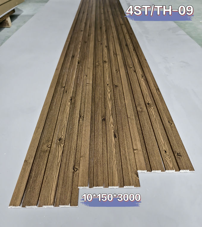 
 • Kích thước: 9x150mm. 
 • Chiều dài: 3 mét. 
 • Quy cách: 20 thanh/kiện. 
 • Độ hoàn thiện cao, dễ dàng lắp đặt và bảo dưỡng. 
 • Ứng dụng: trang trí tường, trần, phù hợp cho nhà ở và văn phòng.