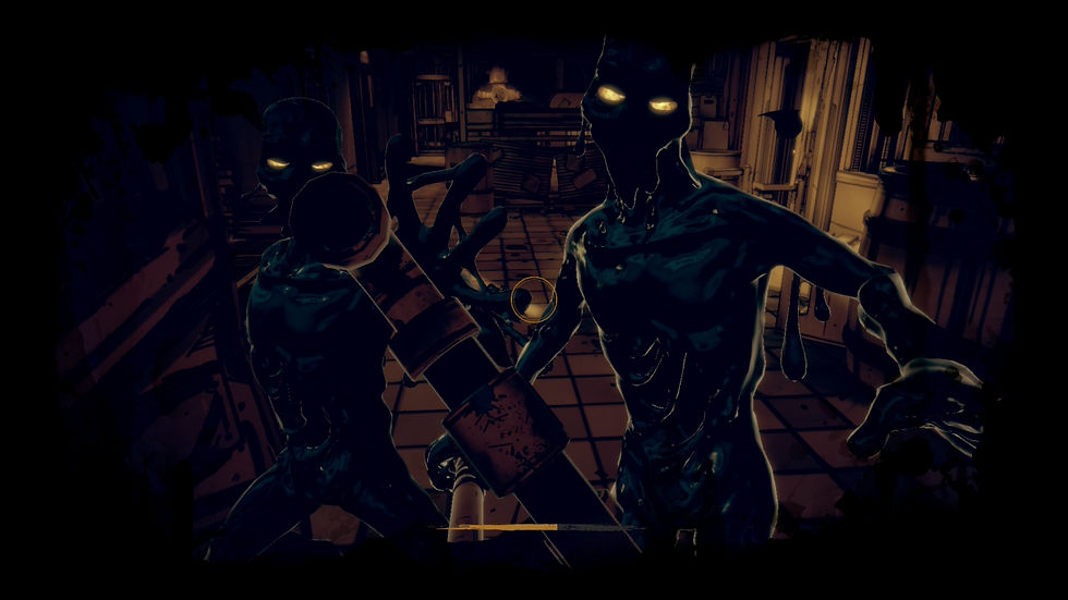 Fights can make most of the screen pitch black.