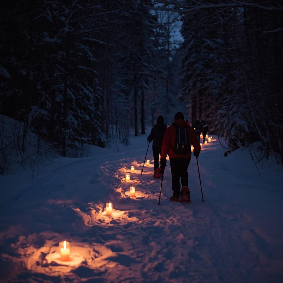 Candlelight Snowshoe Hike