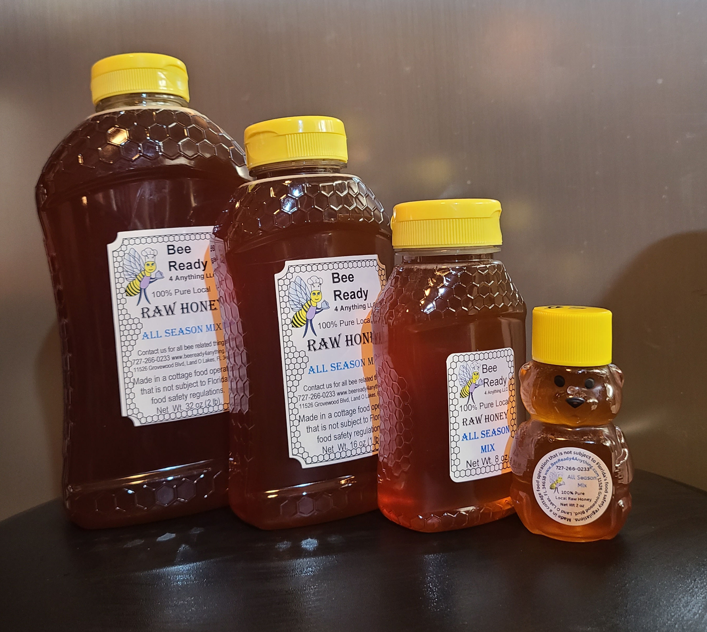 All Season Mix Raw Honey