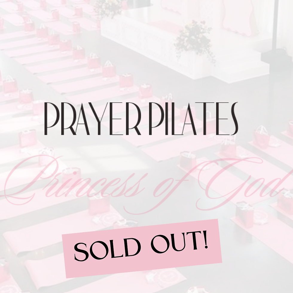 Prayer Pilates with Cindy Alvarez - SOLD OUT!