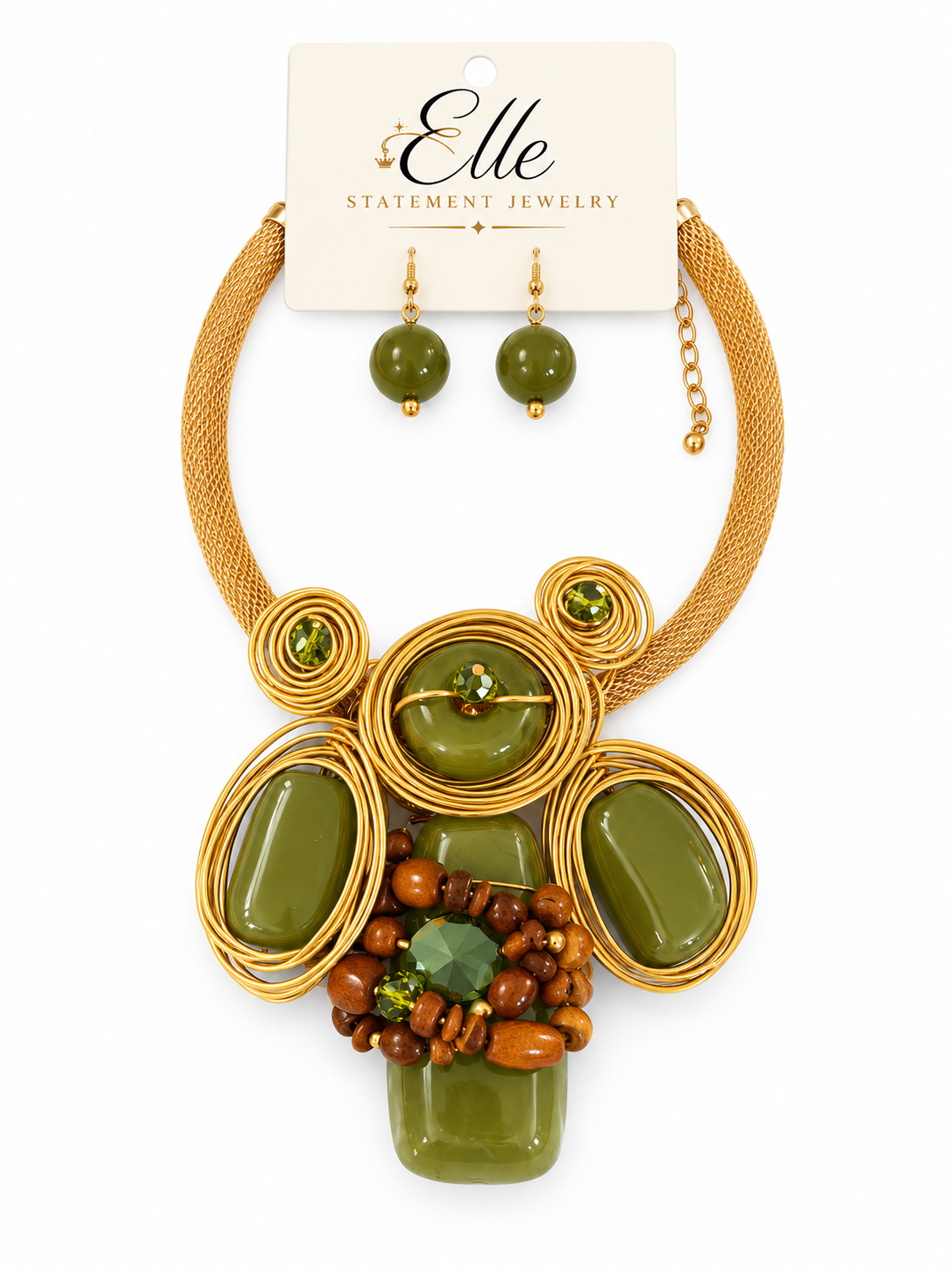 The Doll Statement Necklace- Becky