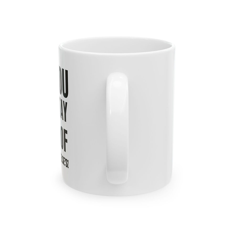 Thumbnail: Mind Your Business Ceramic Mug, (11oz, 15oz)
